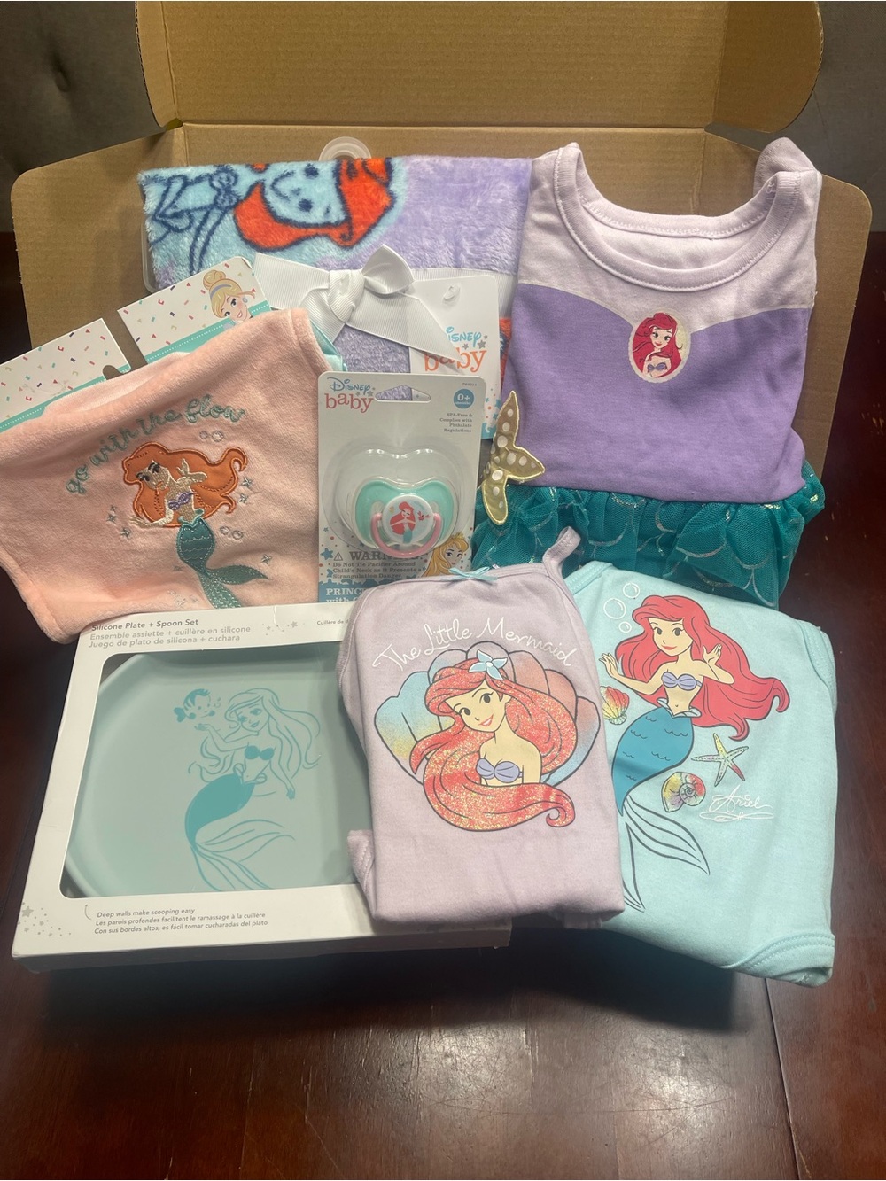 Disney The Little Mermaid Baby Bundle